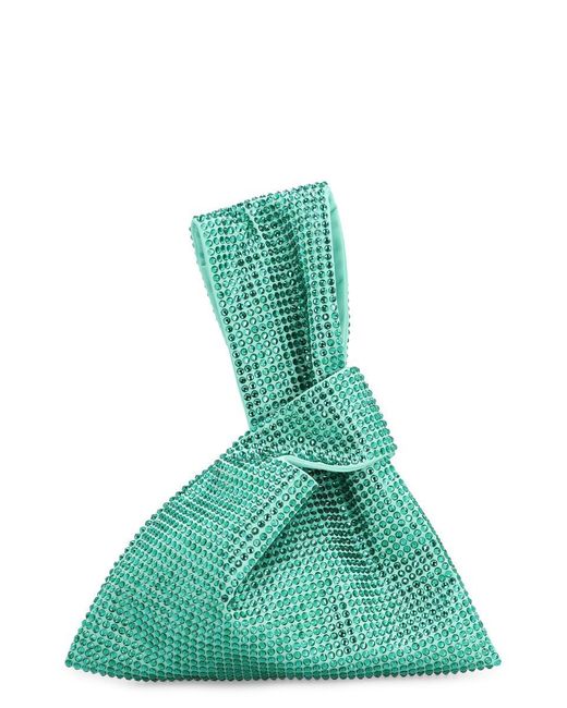 GIUSEPPE DI MORABITO Green Rhinestones Mini-Bag