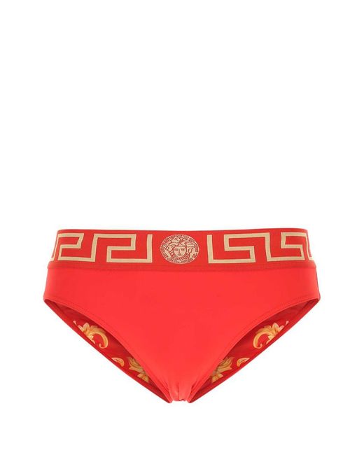 Versace Red Swimsuits for men