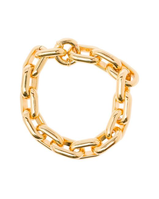 FEDERICA TOSI Metallic 'ella' 18k Gold Plated Bronze Chain Bracelet Woman