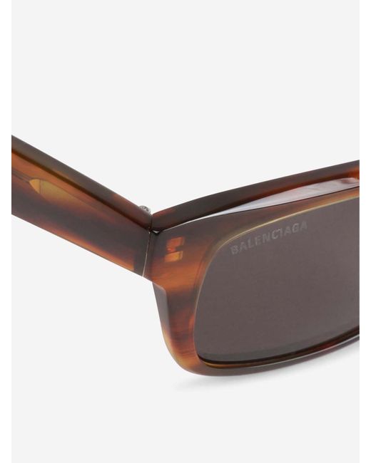 Balenciaga Multicolor Square Sunglasses for men