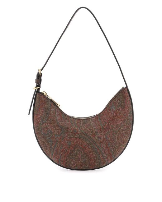 Etro Brown Small Essential Hobo Bag