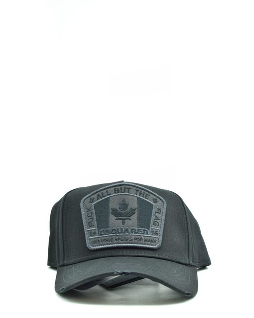 DSquared² Gray Hats for men