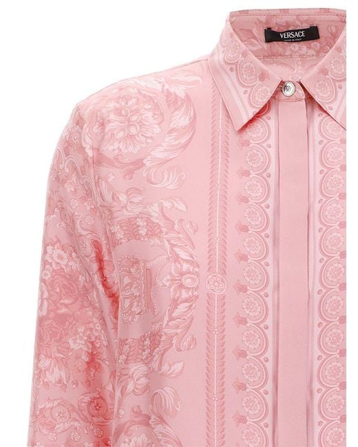 Versace Pink Shirts