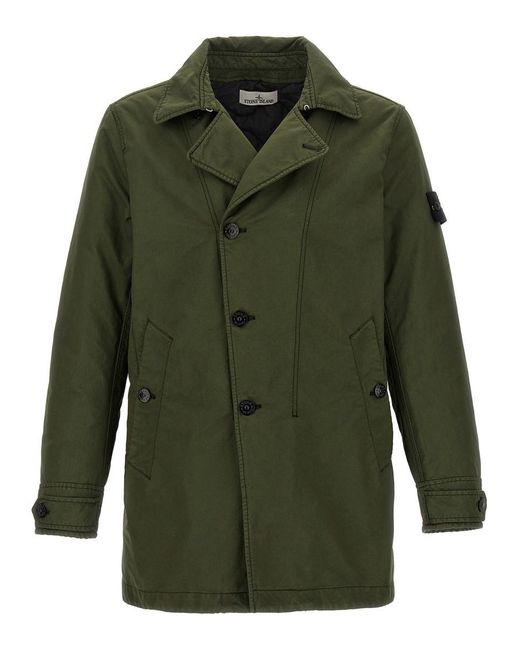 Stone Island Green 'David-Tc' Jacket for men