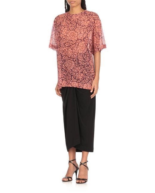 Dries Van Noten Red T-Shirts And Polos