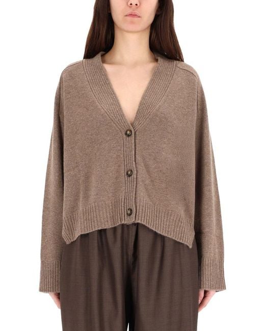 Loulou de Saison Brown "Kaia Lds" Cardigan