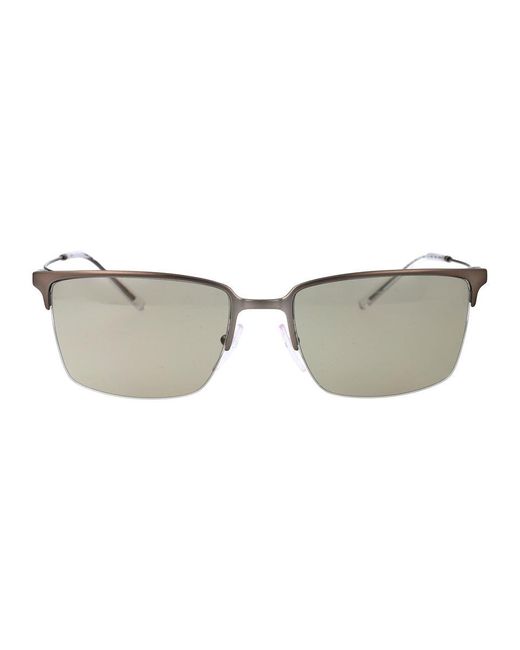 Emporio Armani Gray Sunglasses for men