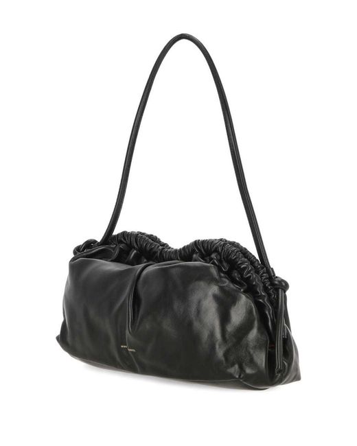 Mansur Gavriel Black 'Cloud' Leather Crossbody Bag