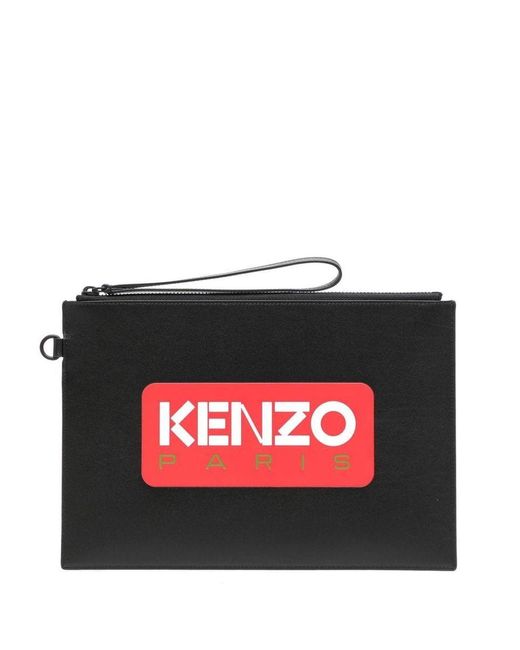 KENZO Red Paris Large Pouch for men