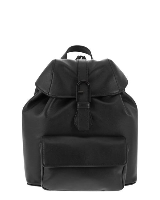 Furla Black Backpack