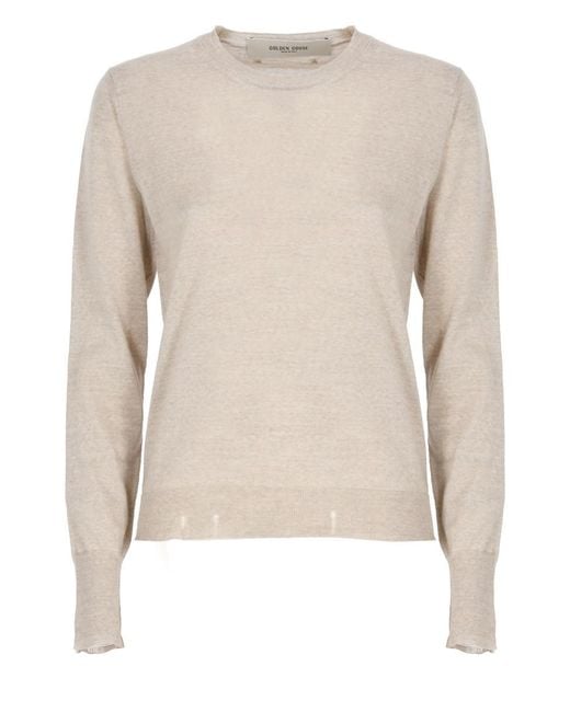 Golden Goose Deluxe Brand Natural Demilee Sweater