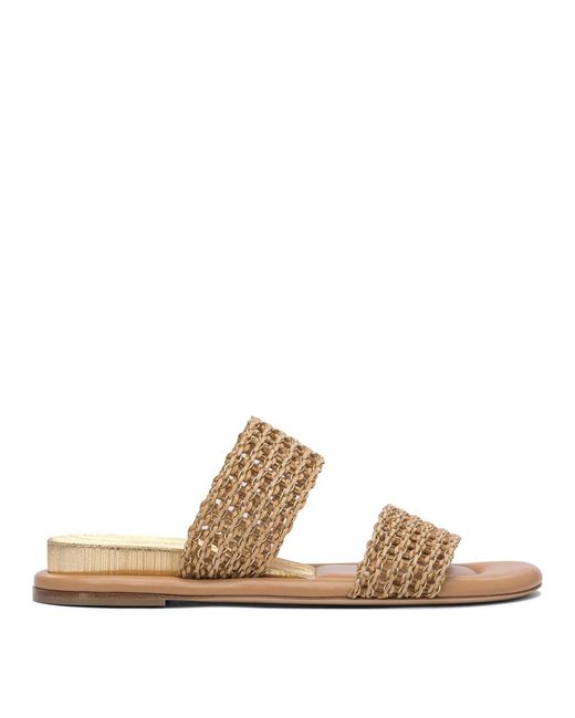 Casadei Metallic Sandals
