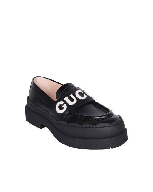 Gucci Black Flats