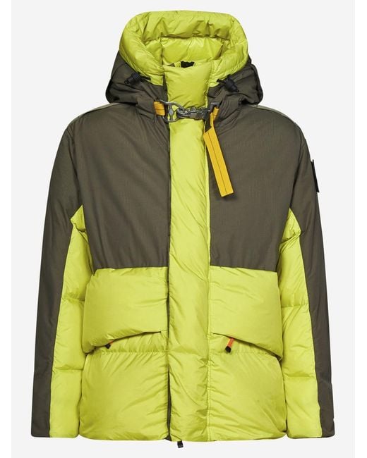 Parajumpers Ronin Down Jacket in Yellow for Men Lyst