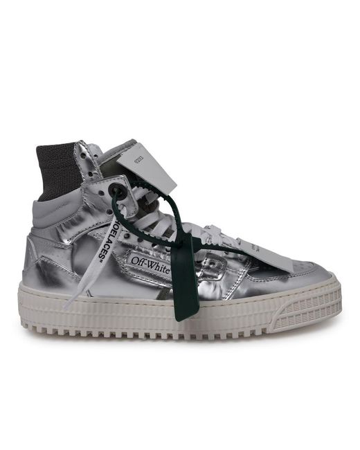 Off-White c/o Virgil Abloh Gray Off- Off Court 3.0 Sneakers