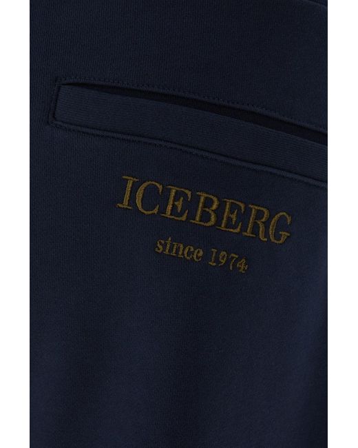 Iceberg Blue Pants for men