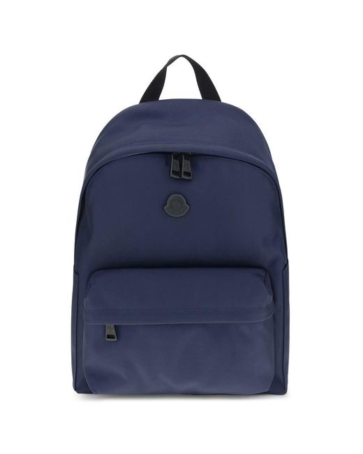 Moncler Blue Backpacks for men
