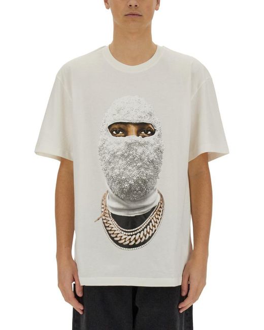 Ih Nom Uh Nit Gray Future Mask T-Shirt for men