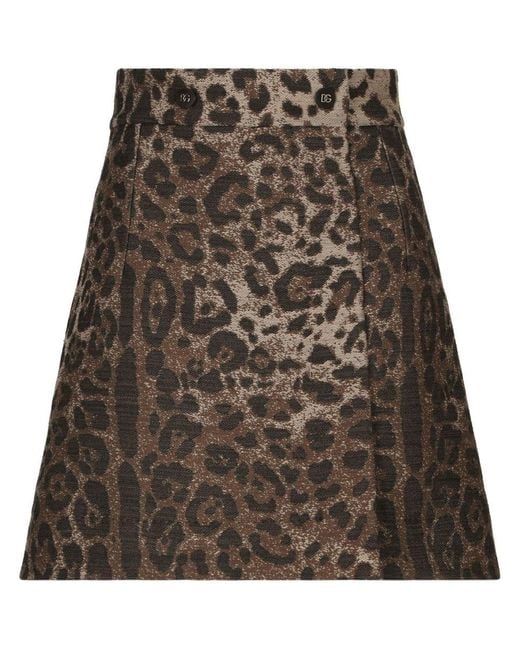 Dolce & Gabbana Brown Skirt