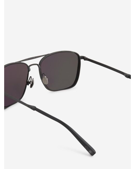 Matsuda Gray Rectangular Sunglasses M3135 for men