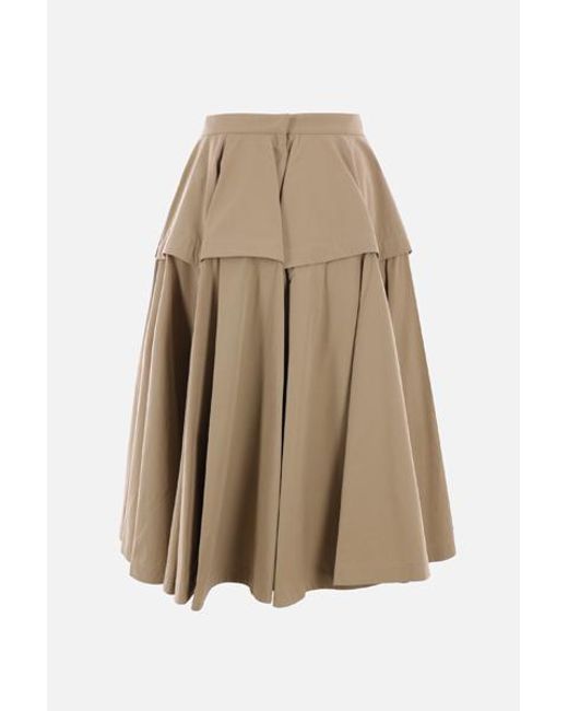 Bottega Veneta Natural Skirts