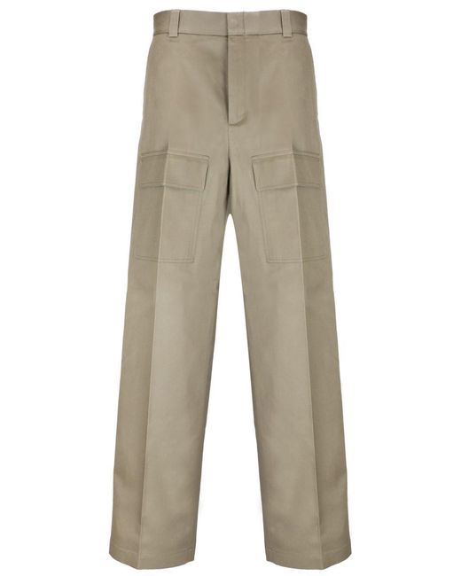 Gucci Natural Cotton Cargo-Trousers for men