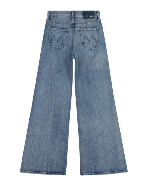 Mother Blue The Fly Cut High-rise Flared Jeans