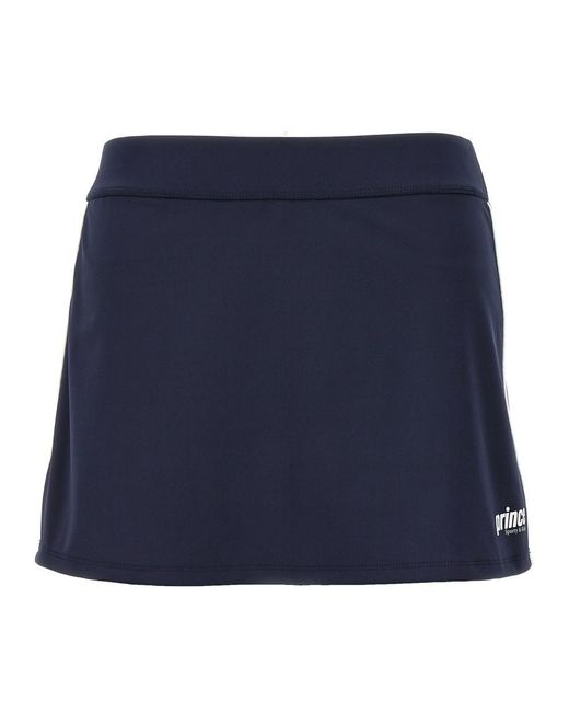 Sporty & Rich Blue 'Prince Sporty Court' Skirt
