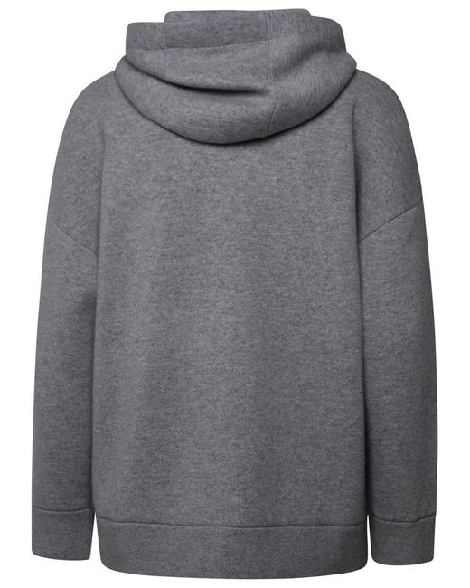 Burberry Gray Cristiana Grey Cashmere Sweater