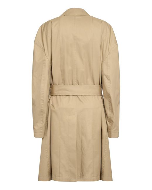 MM6 by Maison Martin Margiela Natural Oversize Trench