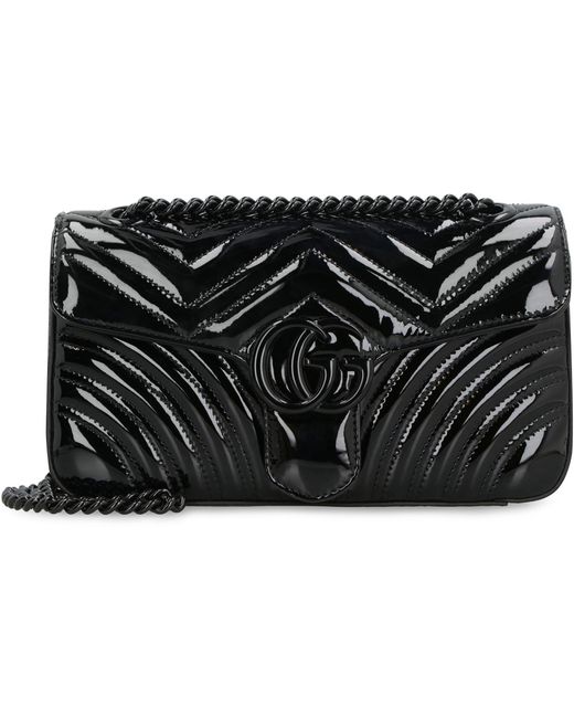 Gucci Black GG Marmont Quilted Leather Mini-bag