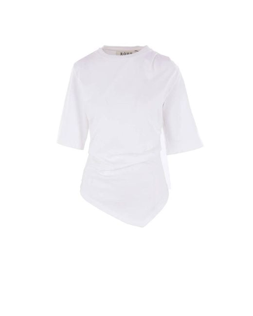 Rohe White T-shirts And Polos