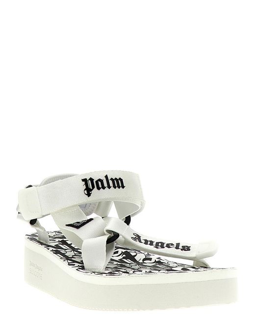 Palm Angels White Depa Sandals
