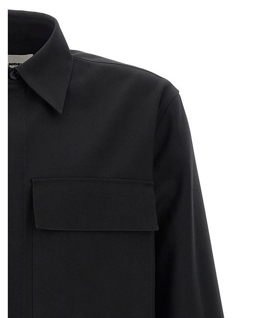 Jil Sander Black '08' Shirt for men