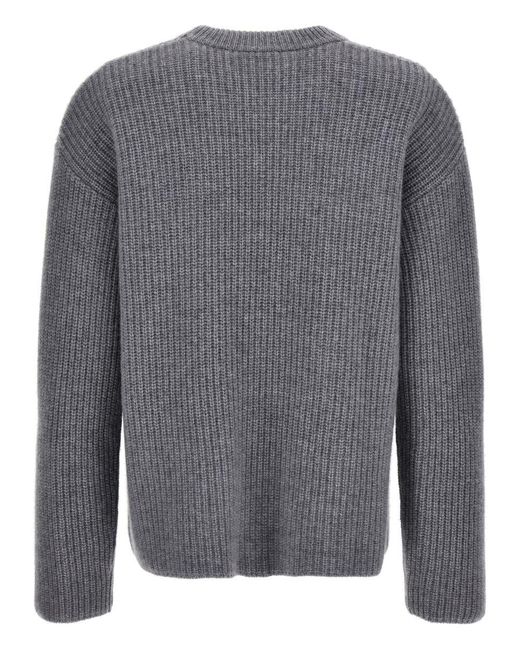 P.A.R.O.S.H. Gray Cashmere Sweater Sweater, Cardigans