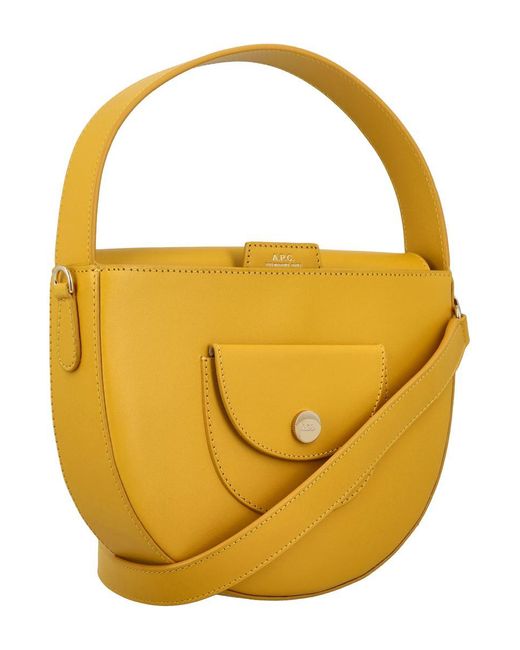 A.P.C. Yellow Le Pocket Small Bag