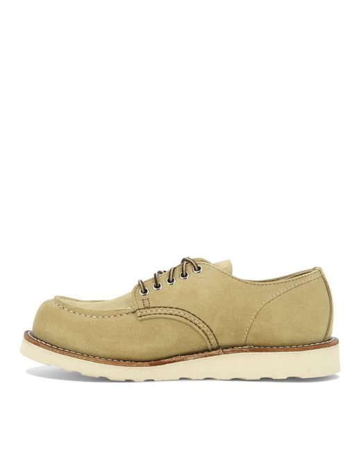 Red Wing Natural Wing Shoes "Shop Moc Oxford" Lace-Up Shoes for men