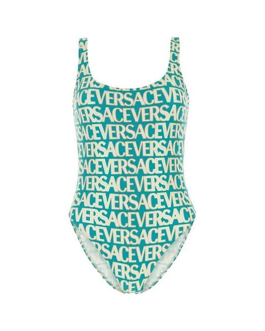 Versace Green Swimsuits
