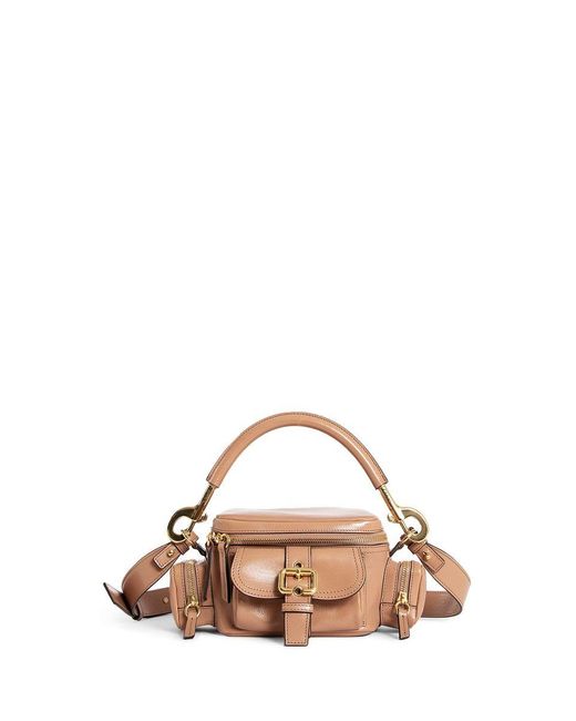 Chloé Natural Camera Bag Small Leather Shoulder Bag