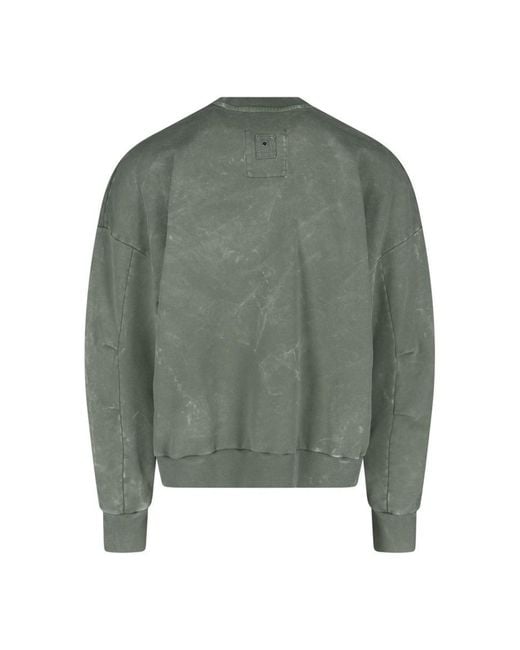White Sand Green Sweaters for men