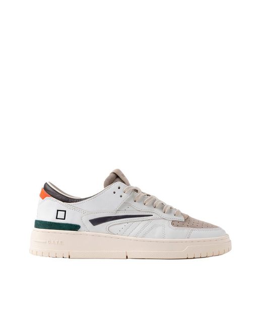 Date White Sneakers 2 for men