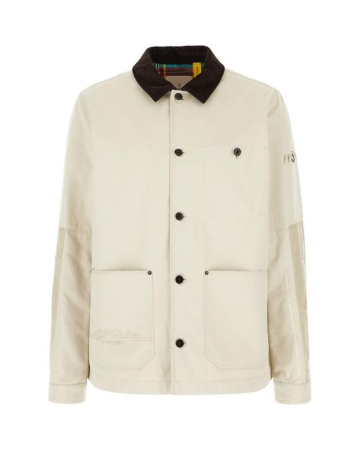 Moncler Natural Jackets & Vests for men