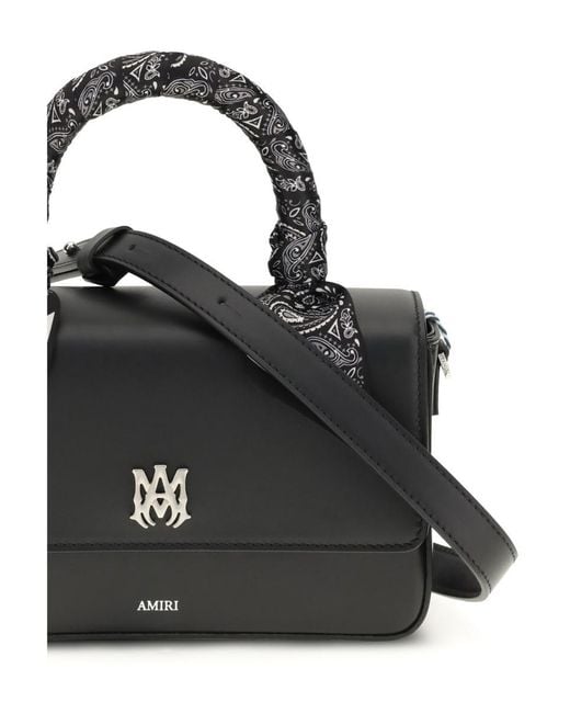 Amiri Black Shoulder Bags