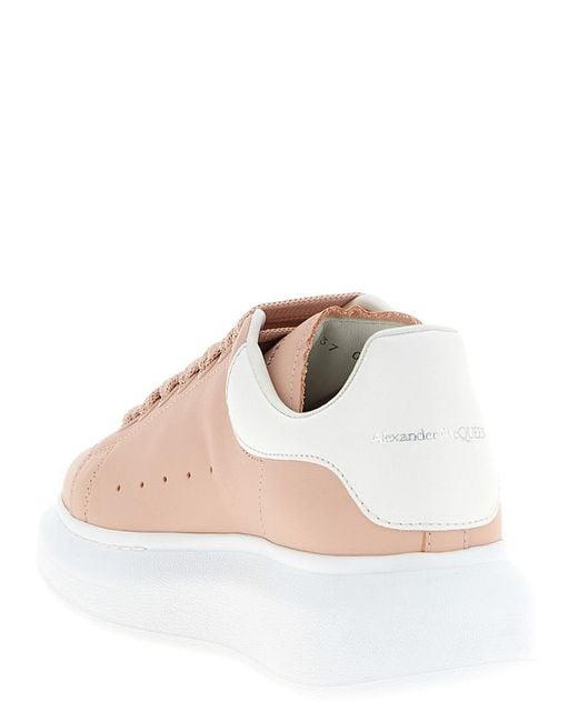 Alexander McQueen Pink 'Larry' Sneakers