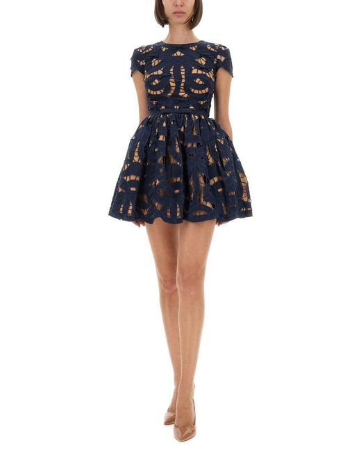 Self-Portrait Black Mini Dress With Bow