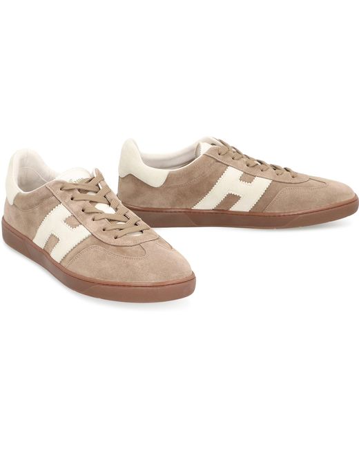 Hogan Pink Cool Leather Low-top Sneakers for men