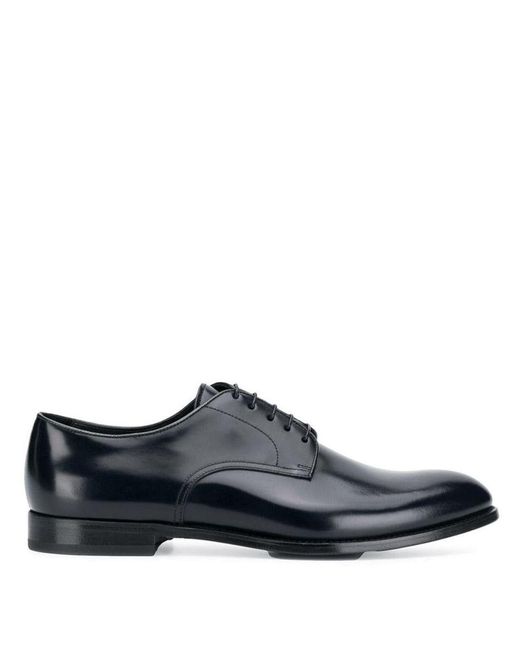 Doucal's Derby (cu) Old Blu+f.do Nero in Gray for Men | Lyst