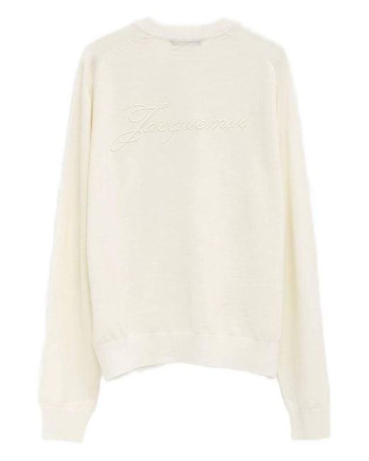 Jacquemus Natural Sweaters for men