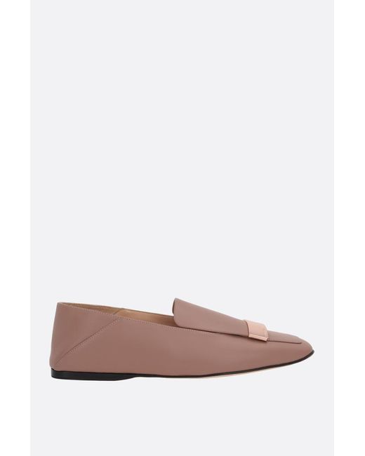 Sergio Rossi Brown Flat Shoes