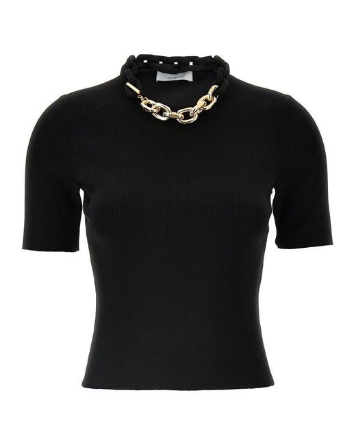 Rabanne Black Chain T-shirt